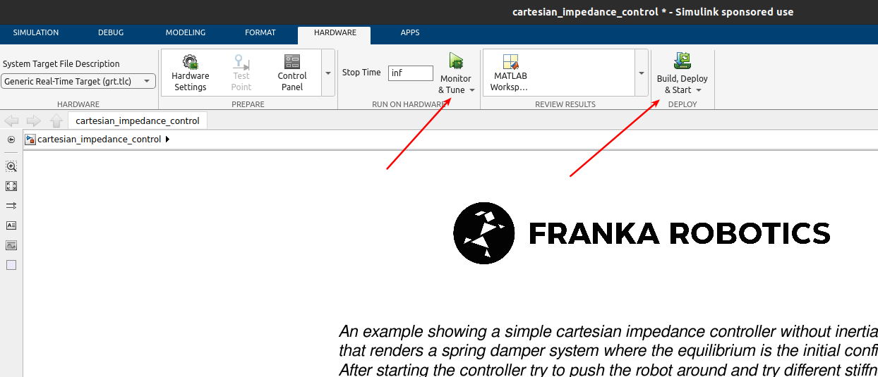 入门指南 — Franka Control Interface (FCI) 文档